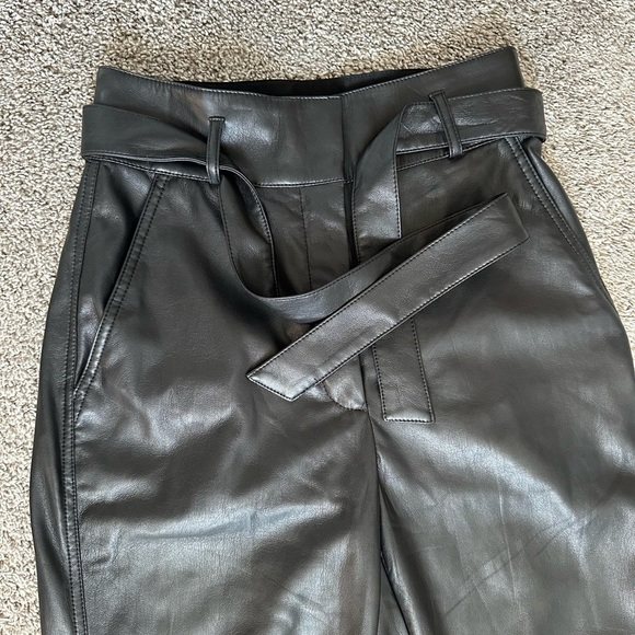 Babaton Black High-Waisted Trousers - Picture 8 of 10